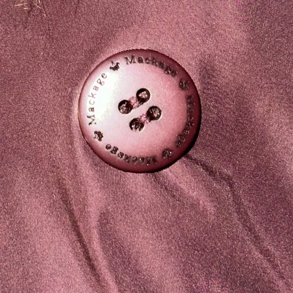 Mackage Adali Bordeaux Down Parka Coat - Picture 10 of 15